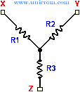 Conexión de resistores en Estrella o Y - Electrónica Unicrom