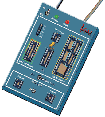 Prototipo del programador de PICs y memorias seriales - Electr&oacute;nica Unicrom