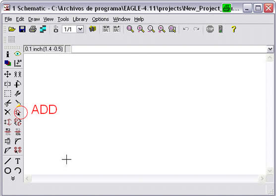 Agregar componentes al esquem&aacute;tico en Eagle Layout Editor (primer m&eacute;todo) - Electr&oacute;nica Unicrom