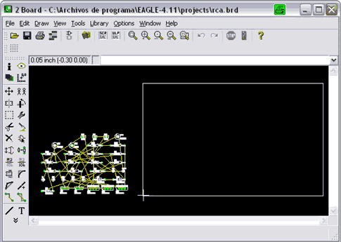 Preparaci&oacute;n para poner elementos en placa para dise&ntilde;o del circuito impreso con Eagle Layout Editor - Electr&oacute;nica Unicrom