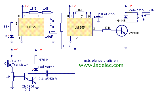 Detector de proximidad por infrarrojo y fototransistor - Electrónica Unicrom