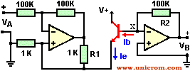 Circuito para medir el beta de un transistor bipolar -  Electr&oacute;nica Unicrom